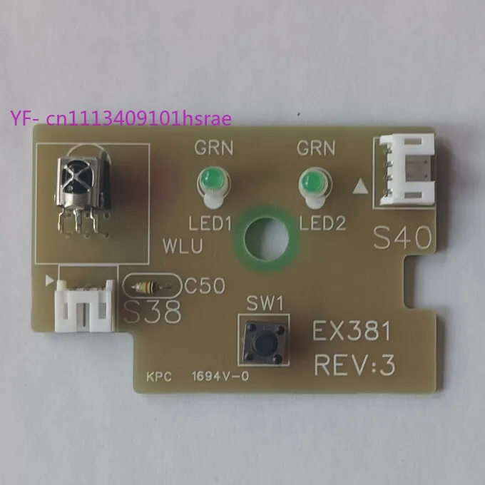 

EX381 Infrared Signal Receive Panel With Button LED For Daikin FT25FV1C Indoor Unit Remote Control Repair Accessory