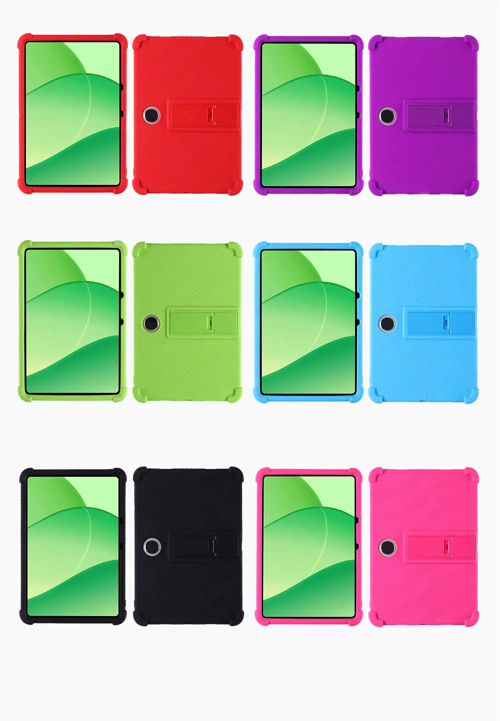 Silikonhülle für OnePlus Pad Lite 11 Zoll Tablet Stoßfeste Schutzhülle mit Ständer TPU Vollständiger Fallschutz – Detail 10