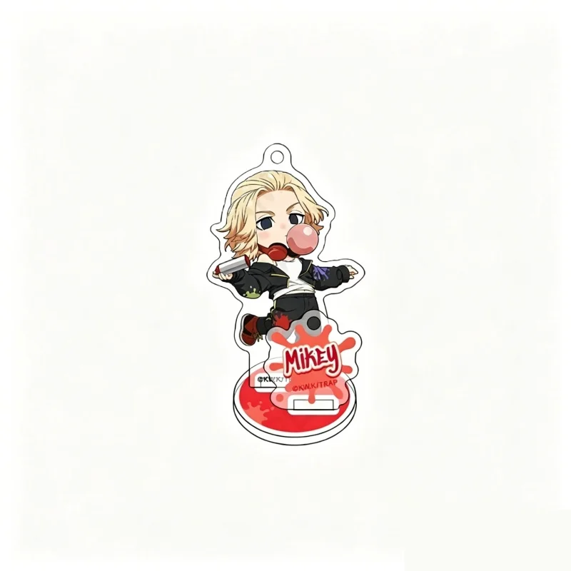 Tokyo 10CM ANIME Takemichi Hanagaki Manjiro Sano Ken Ryuguji An Adorable Acrylic Figure Stand Ornament Keychain