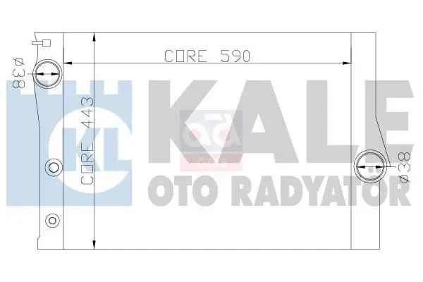 342235 for radiator 09 X5 (E70) X6 (E71-E72) + MS