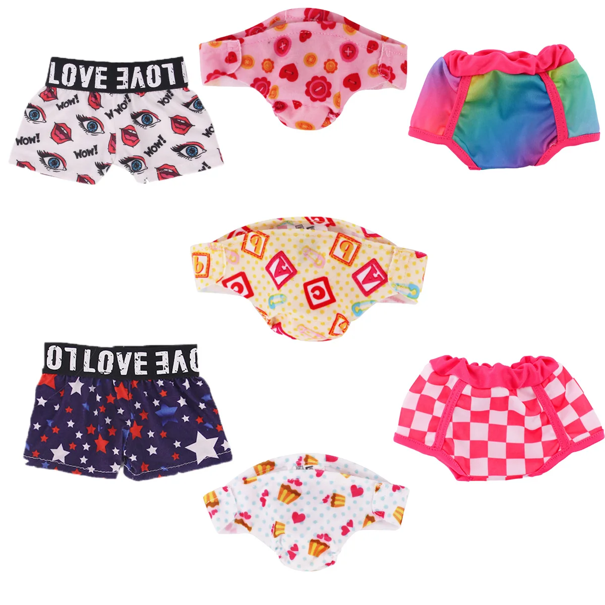 Shorts 43 Cm Baby Reborn A WEEK Kleding Strandshorts Voor 18 inch Amerikaanse Pop Onze Generatie Accessoires, Kindercadeaus