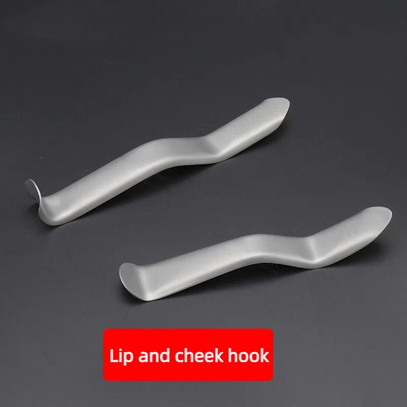 

1 шт., стоматологический ретрактор для губ и щек, внутриротовой хирургический имплантат, открывалка для рта, крючки под давлением, зажимы S-образной формы, инструмент для стоматолога из нержавеющей стали