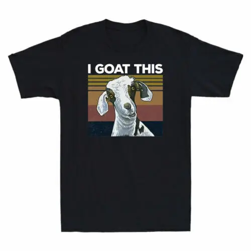 I Goat This Funny Animal Graphic Vintage Men's T-Shirt