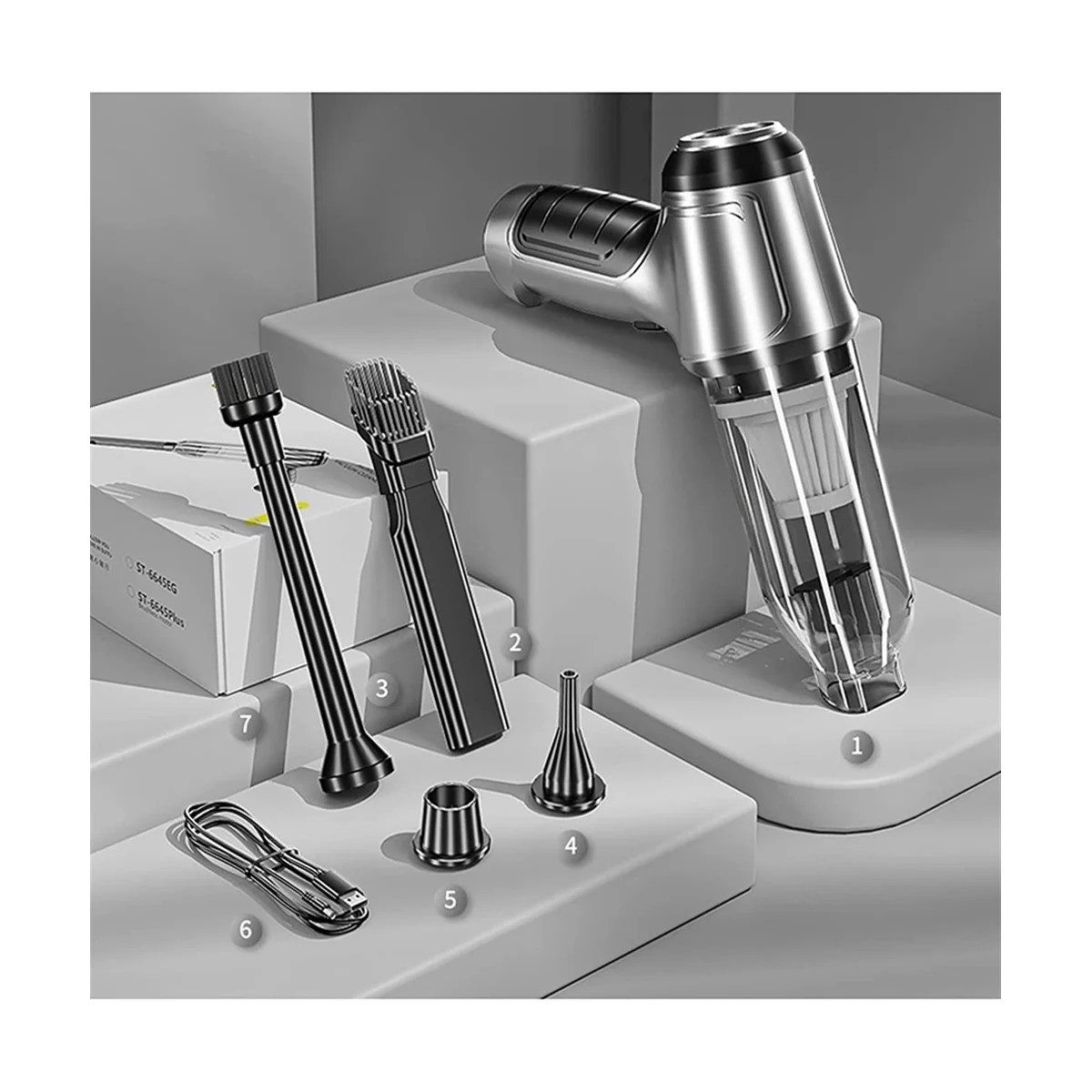 سيارة محمولة مكنسة كهربائية لاسلكية محمولة صغيرة لقاحات تنظيف لوحة مفاتيح سطح المكتب