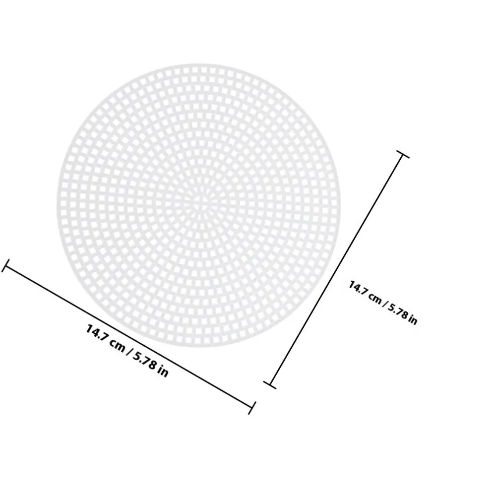 15Pcs Plastic Canvas Sheets for DIY Craft Projects Mesh Sewing Grid Sheets for Cross Stitch Quilting Crochet Handmade Tote Bags