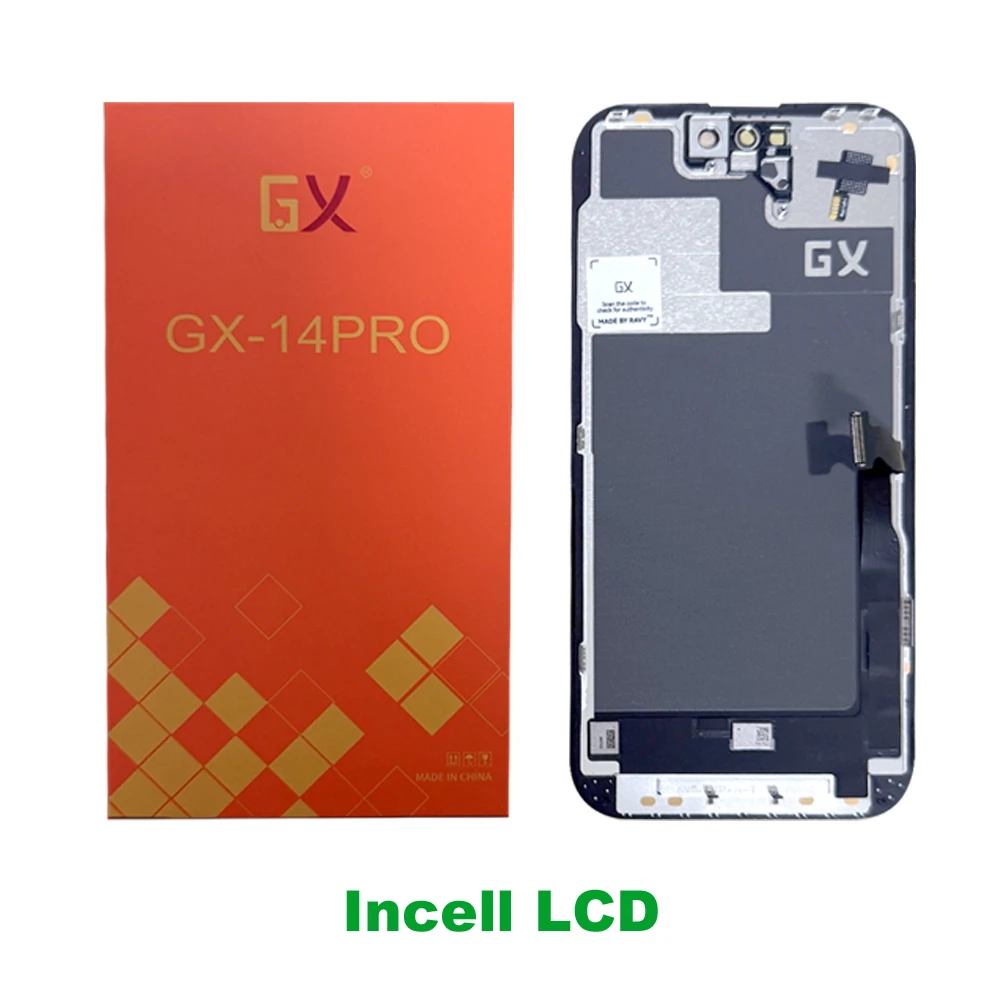 GX OLED Display For iPhone 15 Pro Max LCD For iPhone 11 12 14 16