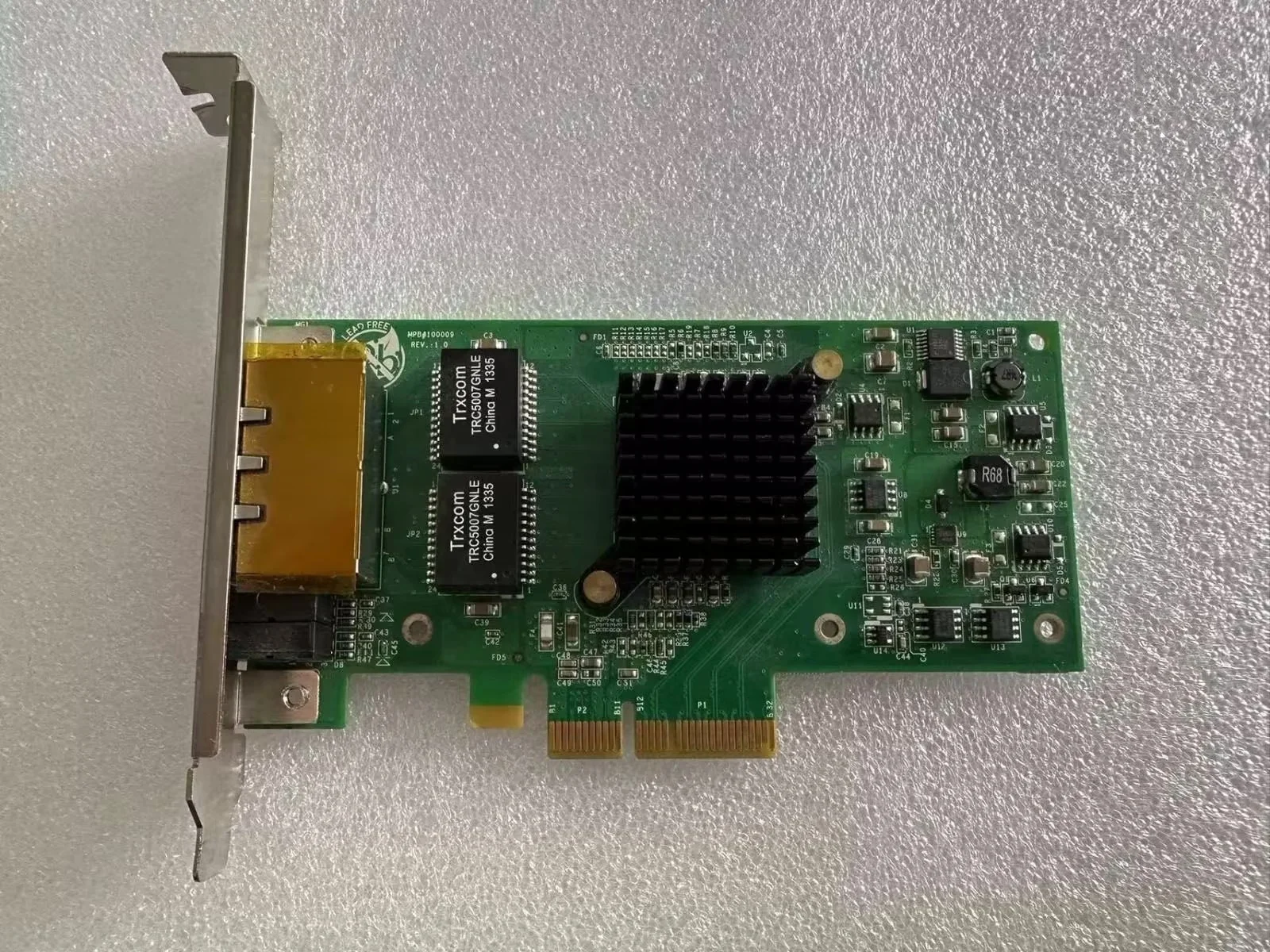 

Uesd PE2G2135 i350-T2 Network Card Dual Port RJ-45 Ethernet