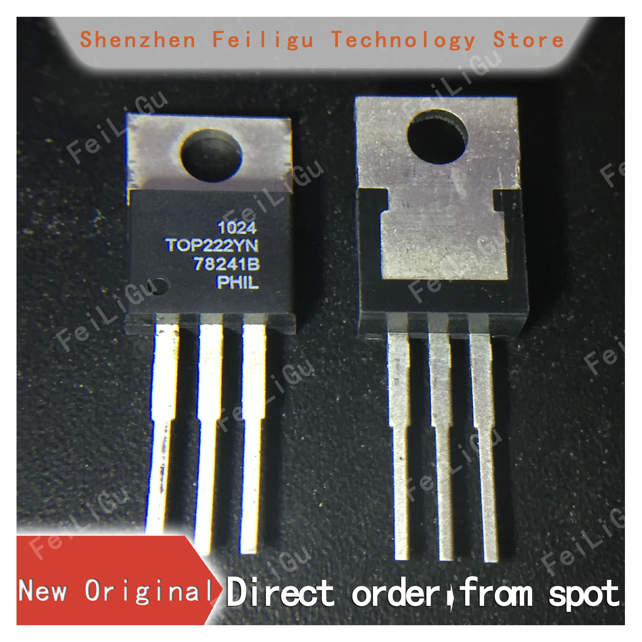 

5/15/30/50Pieces 100% New original TOP222YN TOP222 package:TO-220 boost, buck, flyback, forward power management chip