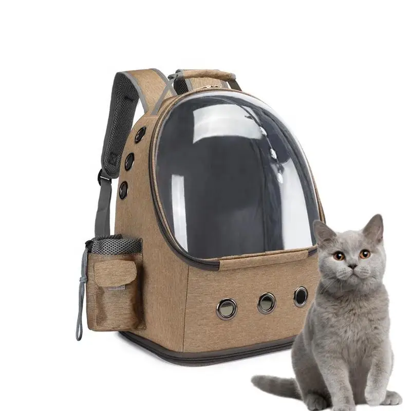 

Oxford Zipper Eco-Friendly Cat & Dog Bubble Space Capsule Astronaut Travel Backpacks