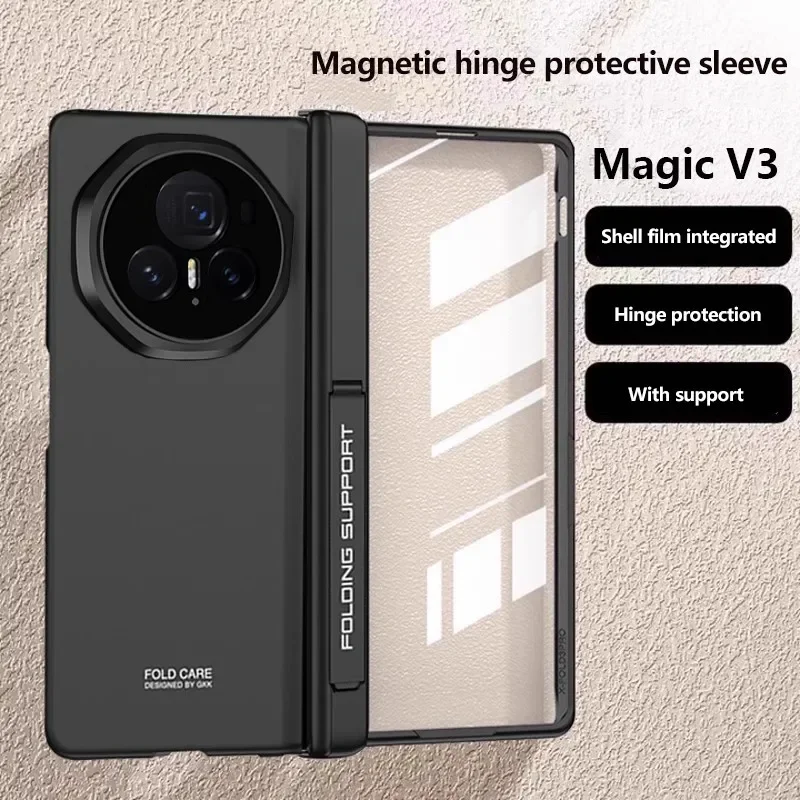 

Ultra-thin Full Cover For Honor Magic V3 Magnetic Folding Hinge Protective Case