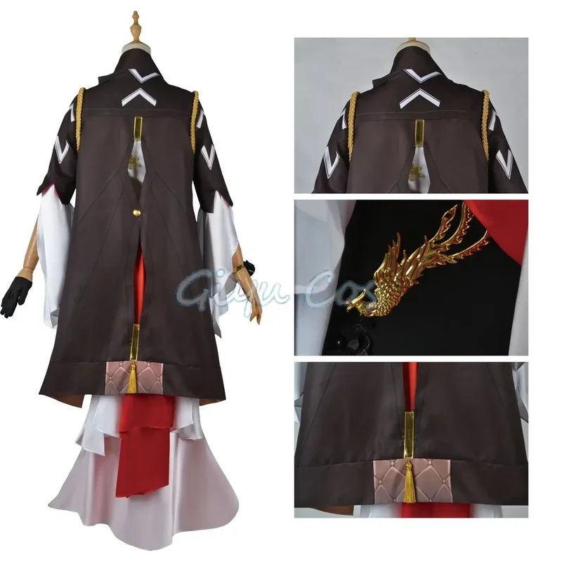 هونكاي ستار السكك الحديدية موراتا هيميكو تأثيري حلي الكبار كرنفال موحدة أنيمي هالوين ملابس تنكرية للحفلات لعبة النساء #   1