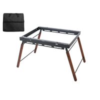 Camping Table Igt 2 Unit Table Outdoor Folding Table Tactical Picnic BBQ Cookware Portable Lightweight Camp Desk for Hiking