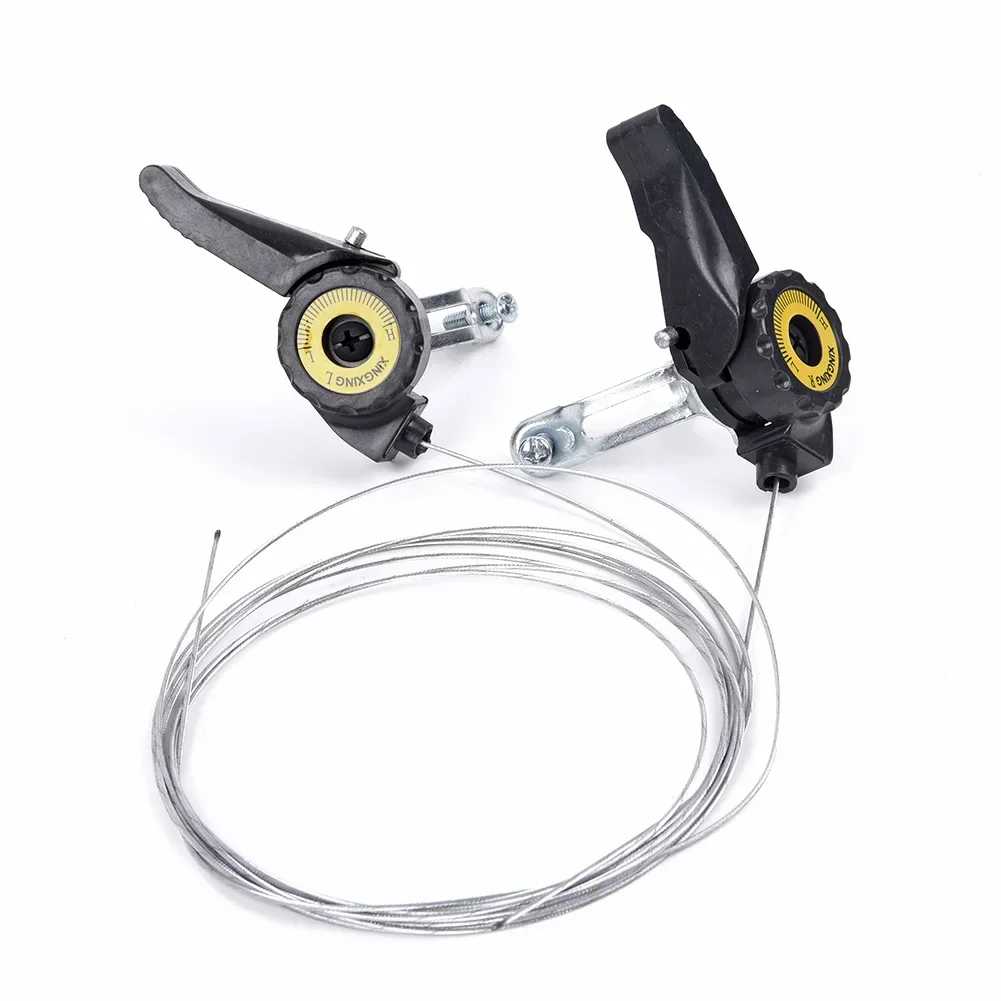 Fiets Shifter Snelheid Universele Hendel Mountainbike Met Kabel Trigger Staal Voor 15/18/21 Speed Fiets Onderdelen