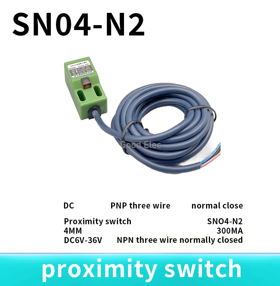 SN04-N SN04-N2 SN04-P SN04-P2 DC NPN PNP NO NC 4MM DC 6-36V Inductive Proximity Sensor  Proximity Switch sensor SN04