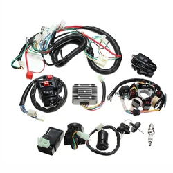 Universal CDI Ignition Wire Harness Assembly Electric Starter Plug Control Switch 125cc 150cc 200cc 250cc Dirt Bike ATV Quad
