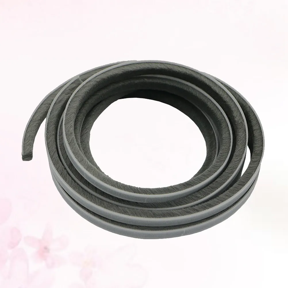 

5M Super Elastic Pile Weatherstrip Self Adhesive Brush Excluder for Sliding Doors Windows Thermal Insulation Noise Reduction