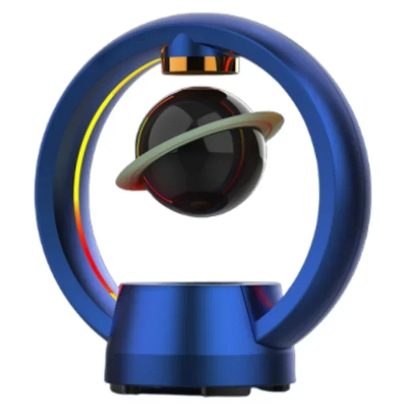 AI-powered intelligent voice control,creative holiday gifts,birthday party gifts,magnetic levitation Bluetooth speaker ornament