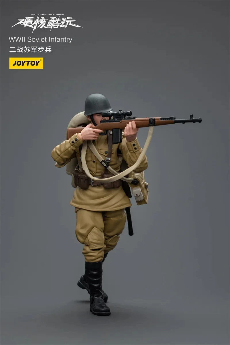 JOYTOY 1/18 Schaal Mannelijke Soldaat Verenigde Staten Leger Wehrmacht Sovjet-Infanterie 3.75 inch Action Figure Model JT8919 JT8926 JT8933