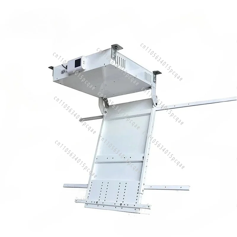 Ceiling Hidden Mount Bracket Electric Wall Mount TV Storage Box 32-65 Inch Motorized Retractable Flip Up TV Lift