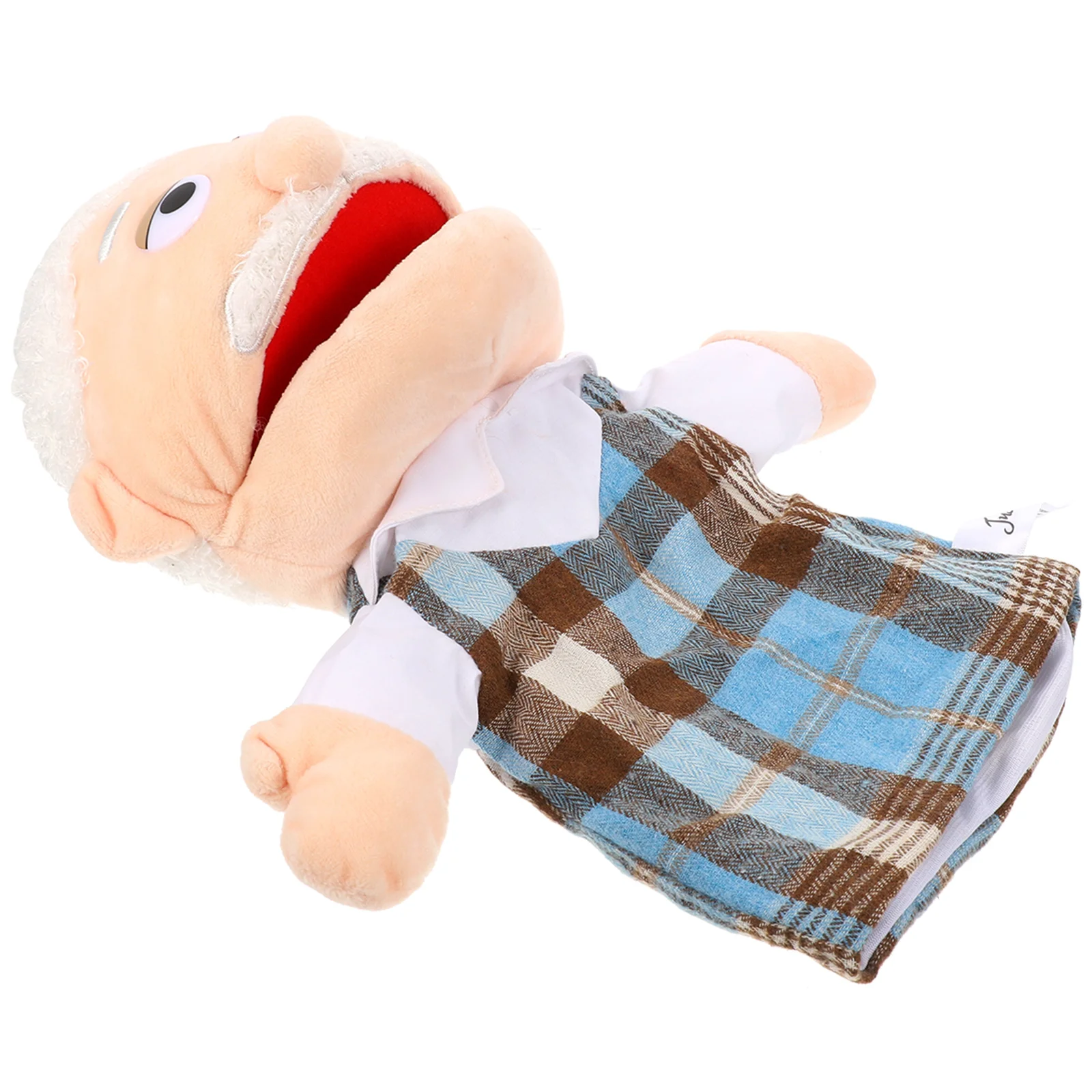 

Character Hand Puppet Children Figure Christmas DIY for Kids Cotton Story Telling Decorative Toddler