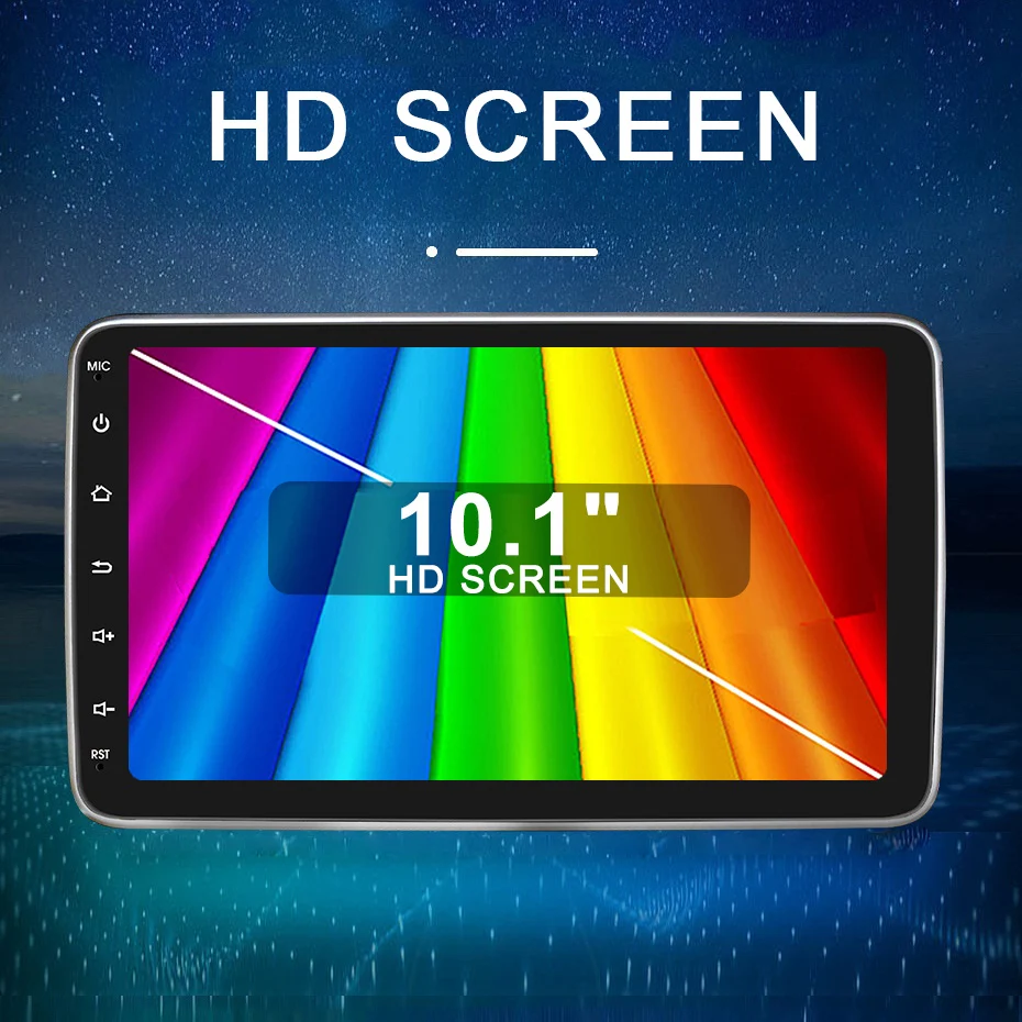 10,1-Zoll-Multimedia-Bildschirm Universelles Kabelloses Carplay Android 14 Autoradio Stereoanlage FÜR VW Volkswagen Hyundai Toyota Navigation 1DIN – Detail 6
