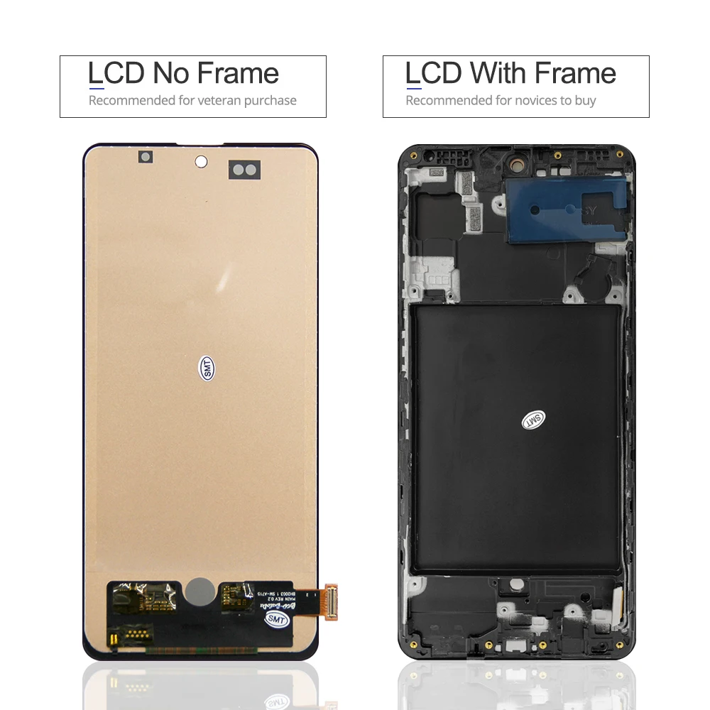 Tested A71 For Samsung A71 A715F A715 A715W A715X LCD Display Touch Screen Digitizer Assembly Replacement