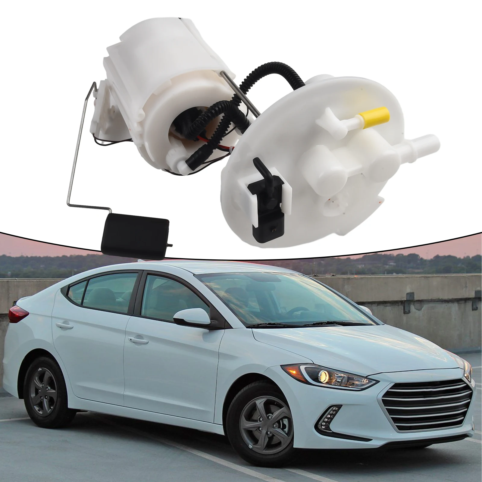 

Fuel Pump Module For Hyundai For Kia Accent Elantra Forte Kona 17-20 31110-F3500 FG2329 31119C9000 31120F3500, 31370A9000 811GE