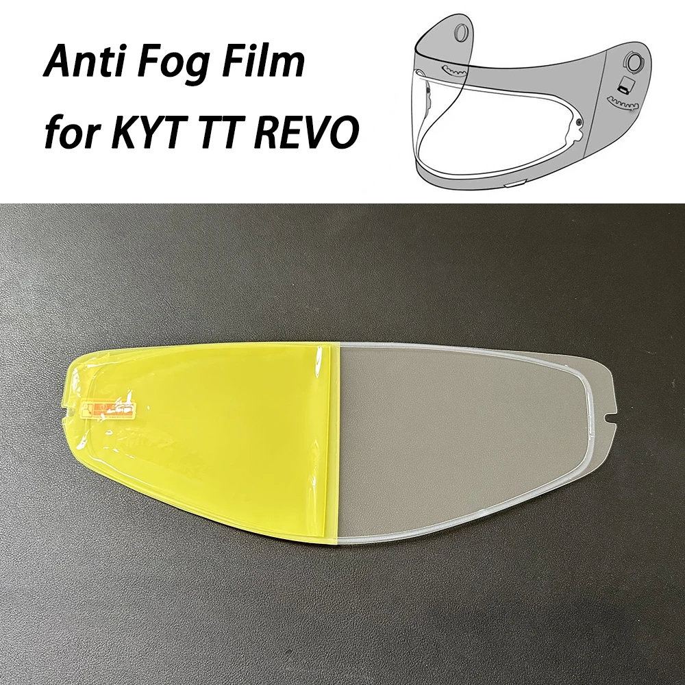 Motorcycle Helmet Visor Anti Fog Film Fit for KYT TT REVO Anti-fog Inserts Lens