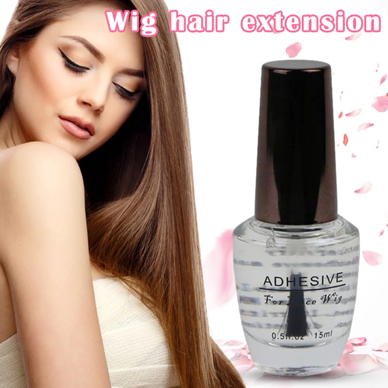 

15ml Hair Glue Accessories Skin Invisible Safe Ingredients Seamless Glue Suitable For Hair Beauty Styling