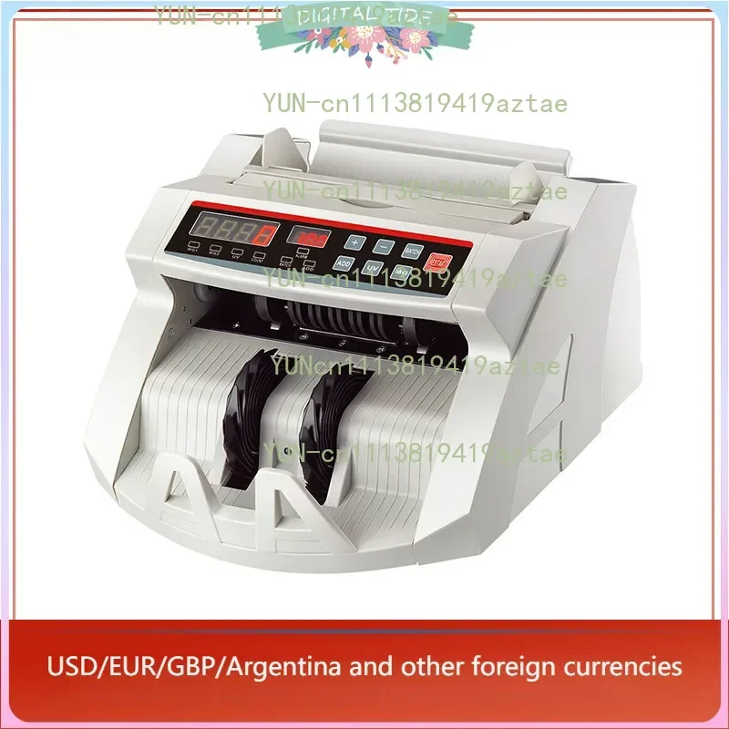 Automatic Money Counter Multi-Currency Money Counting Machine UV/MG Bill Cash Counter For EURO US Dollar AUD Pound Fake Money