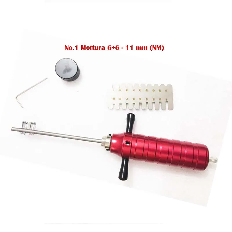 Haoshi Magic Key No.1 # 1 Mottura 6+6- 11 Mm (NM) Master Key Decoder Opener smith s