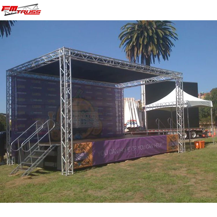 Aluminum Alloy Outdoor Lighting Stage Event Truss For Sale