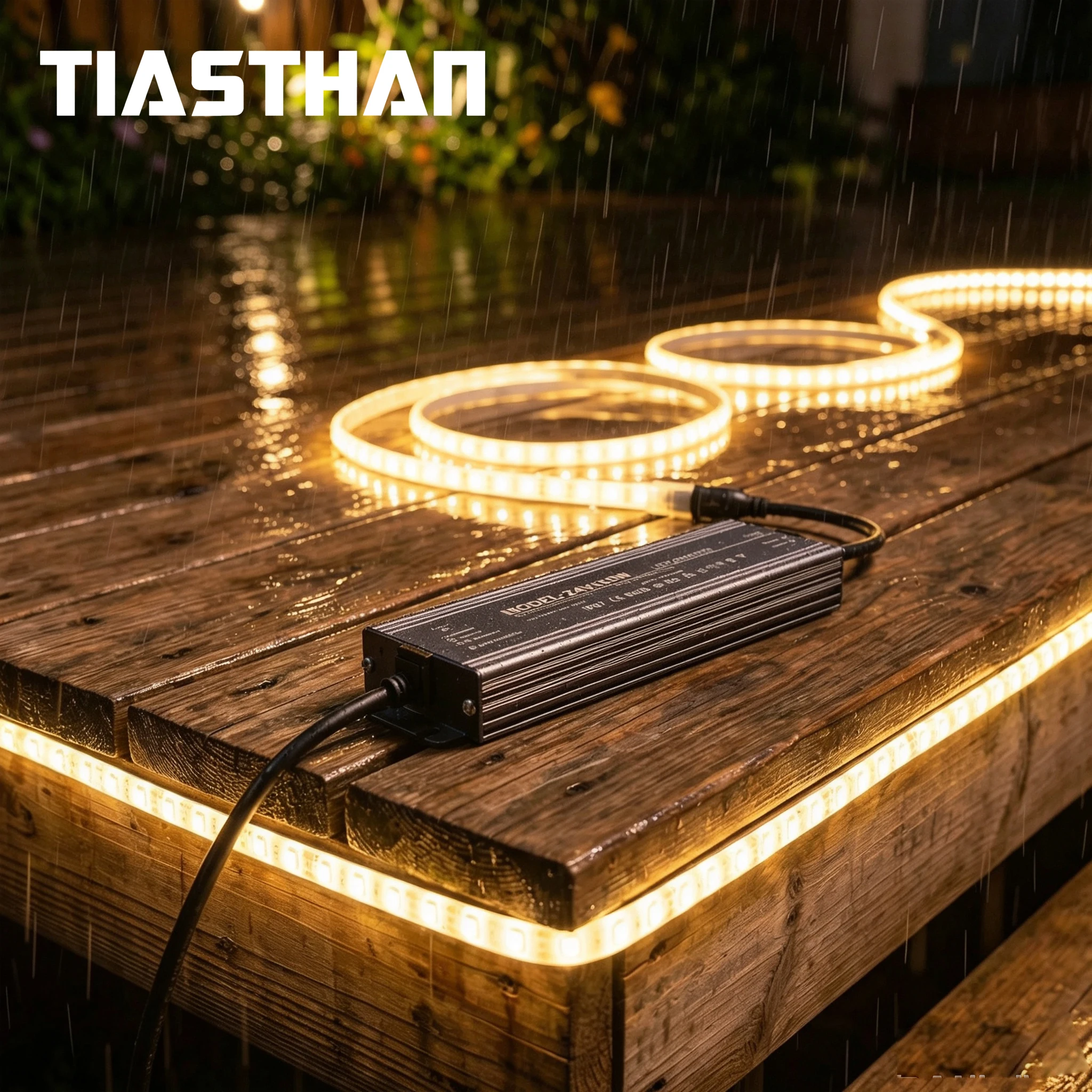 Ultra-Thin Switching Power Supply,DC 12V/24V AC 170V-265V Input to IP67 Waterproof  , Output 36W-500W, for Outdoor LED Lighting