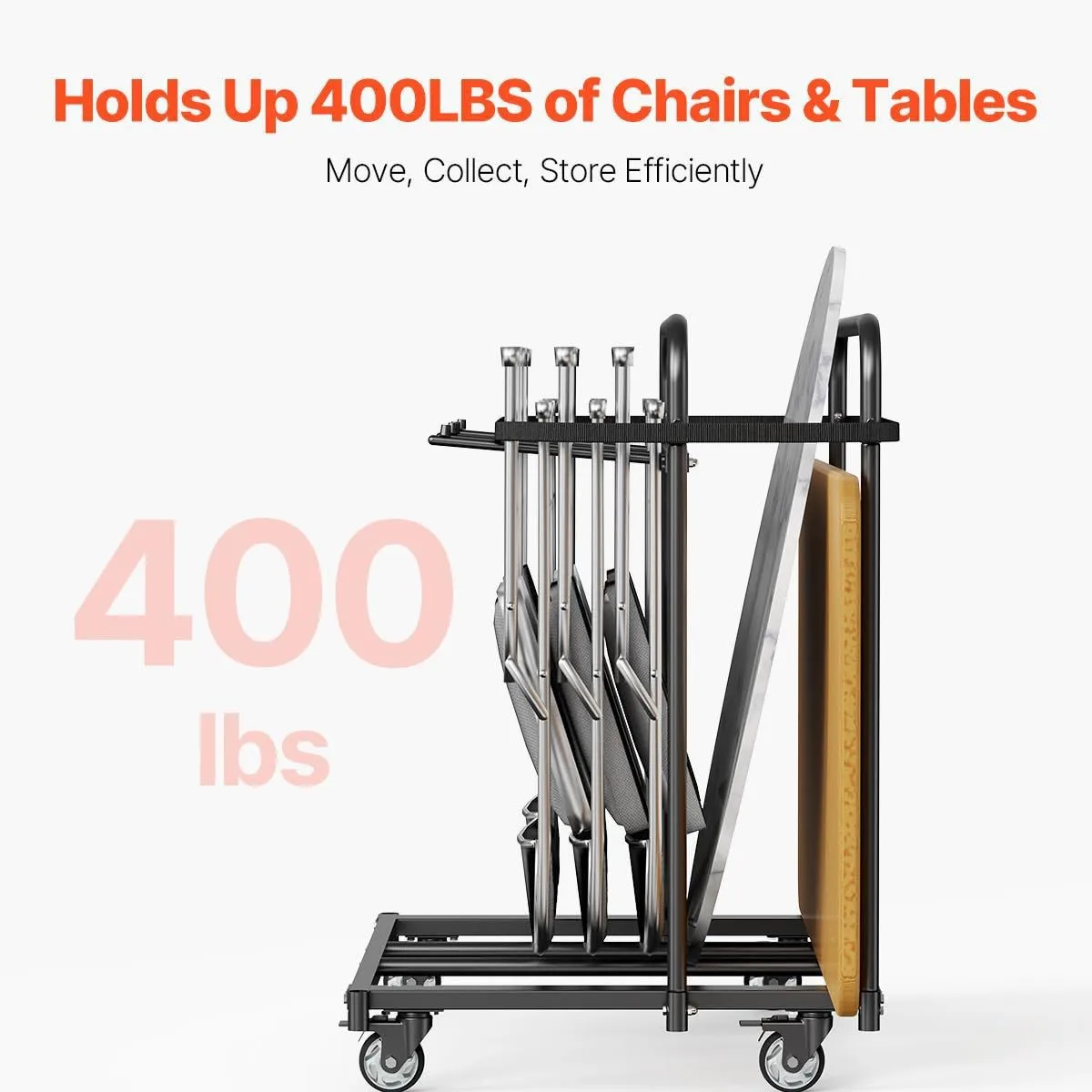 #For Warehouse Carton Storage Portable Cart Wheels Household Carton Organizer Restaurant Dining Chair Storage Rack 3-Tier