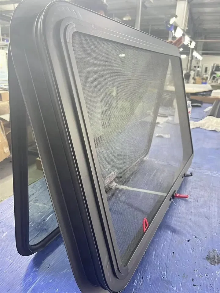 High-quality single-layer tempered glass sliding RV windows RV door and window accessories