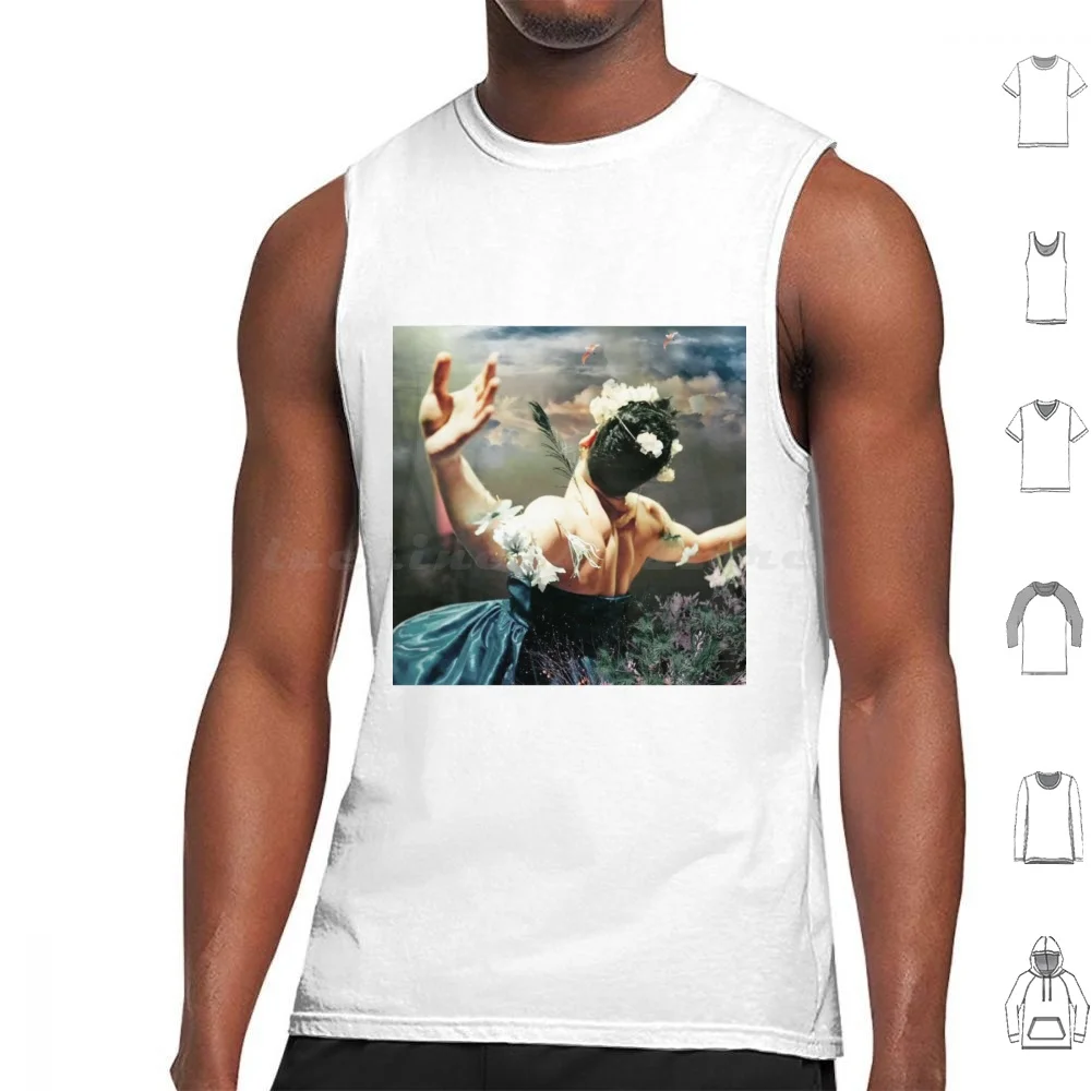 Mother Earth Tank Tops Vest Sleeveless Mother Earth Flowers Performer Dancer Spring Show Stage