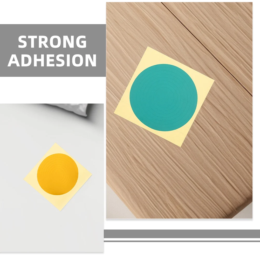 15 Pcs Circle Stickers Pressure Gauge Identification Sun Protection Tire Reflective Gas Label Warning