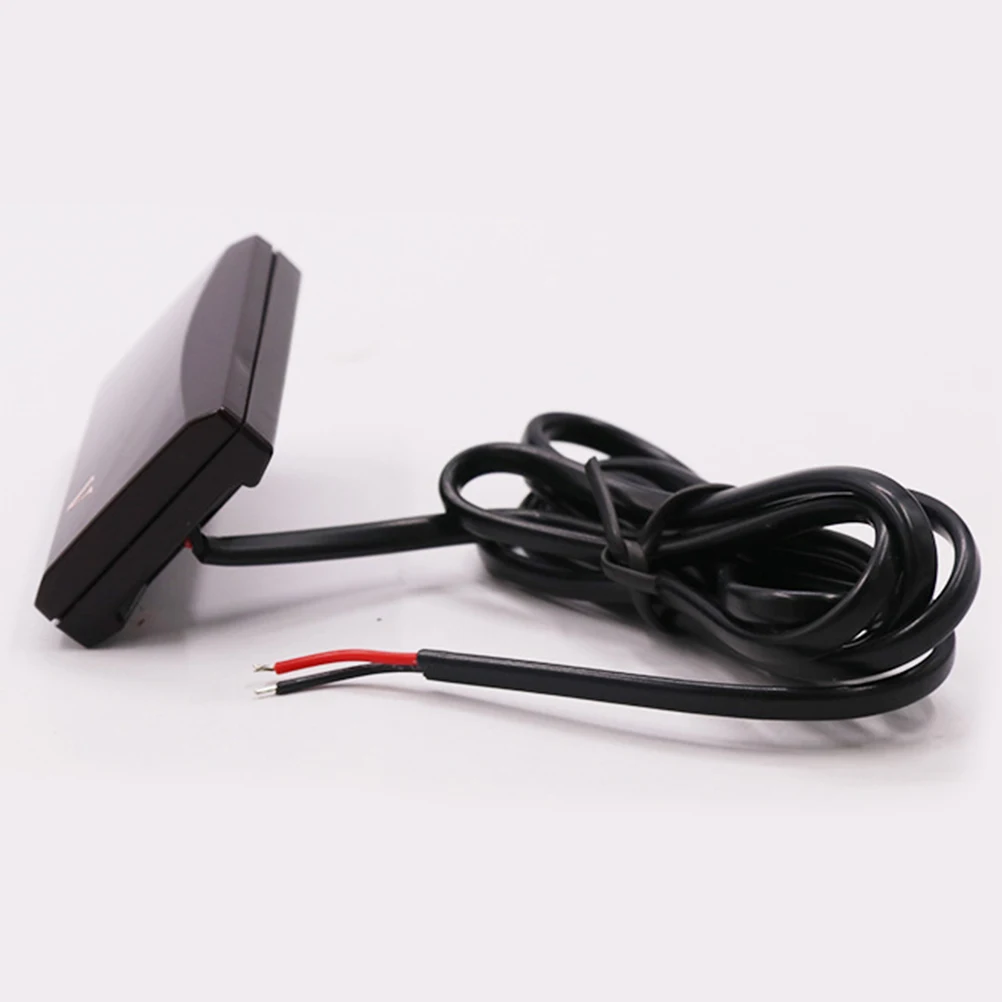 

Digital Display Voltmeter Color Screen Waterproof Car Motorbike DC 12V Gauge LED Night Dark Suitable Voltage Meter Small Size