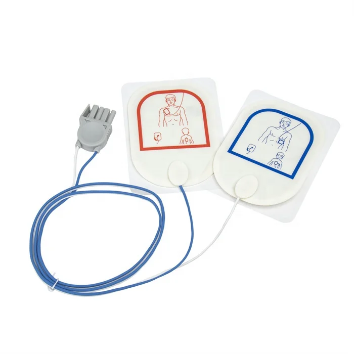 Disposable Medical Grade Foam AED Defibrillation Pads for Adult/Children Far Infrared Disinfecting