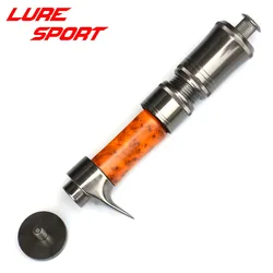 LureSport Aluminum Cast Fishing Reel Seat With Lock Ferrules Rod Building component Repair DIY Accessories