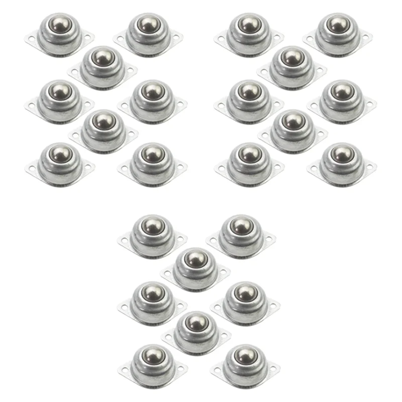 

ABBN-36 Pieces CY-15A Ball Transfers Universal Rotation Ball Conveyor Wheel Caster Roller 5/8 Inch Ball Bearings