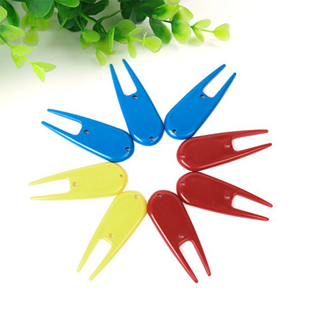 

8 Pcs Repair Tool Ball Marker Non Slip 7x2 Ball Marker Divot Tool Set 5cm Golfer Accessory Green Maintenance Set