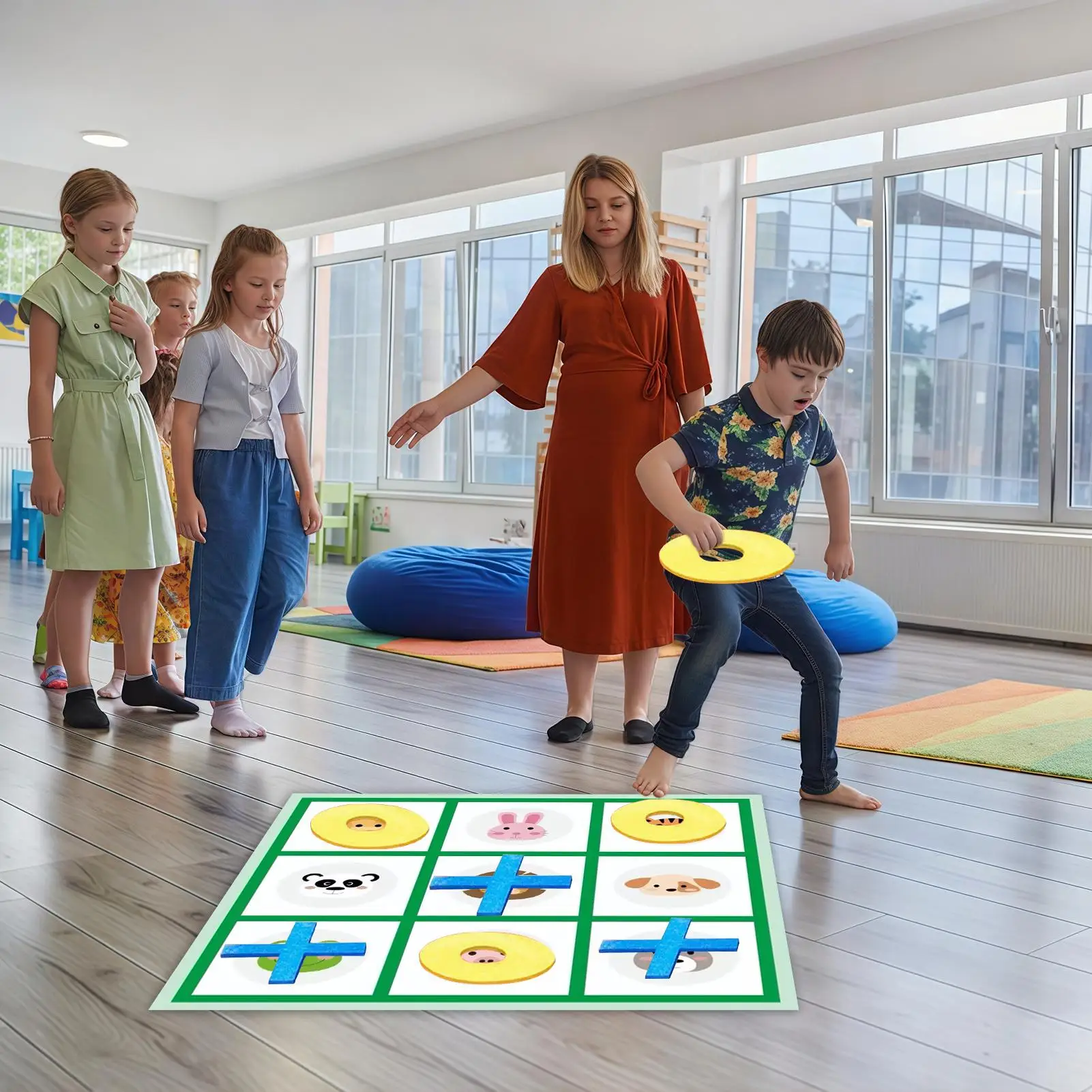 

Игра с погремушкой, большие интерактивные игры с погремушками, портативные большие семейные игрушки, забавные игрушки для вечеринок с сумкой для хранения