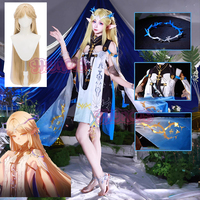 Wuwa Cartethyia Anime Cosplay Costume Dress Wuthering Waves Game Clothes Wig Women Sexy Elf Halloween Party New Girls Outfit