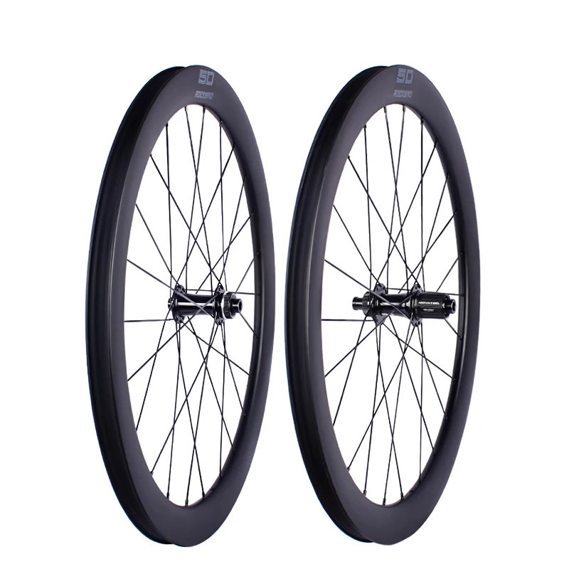 Novatec Road Bike Wheeset Ultra-light Carbon Fiber 700C D981