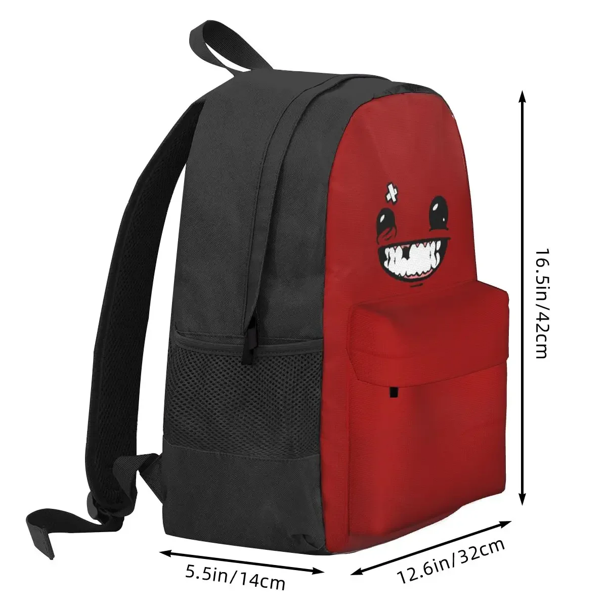 Fresh Red Sexy Smile Backpack Hot Sale Daypack Large Capacity Boys Girls BookBag School Bag Shoulder Bags for Men Women