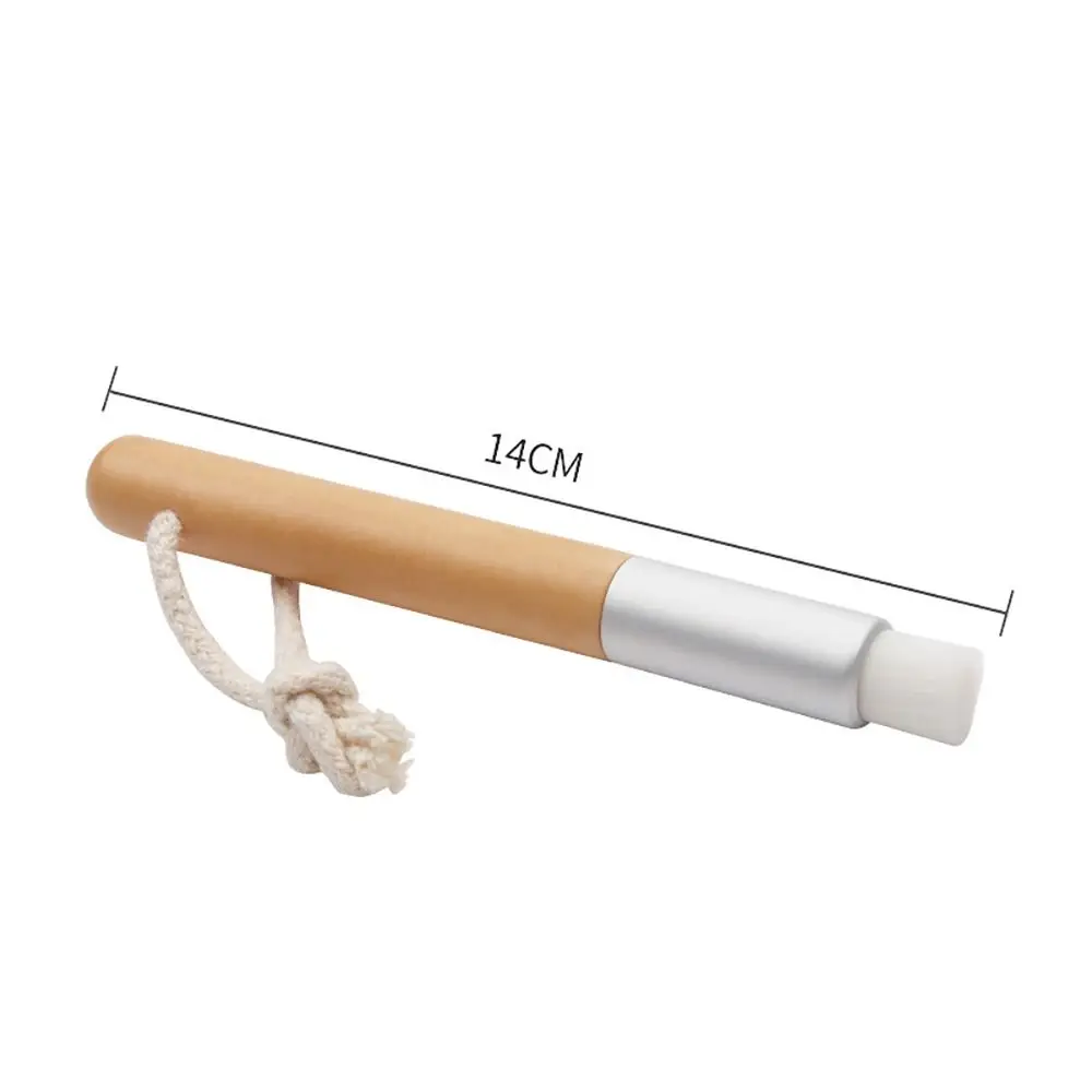 Brosse à nez en bambou, polyvalente, douce, pour le nettoyage des cils, shampoing, outil de nettoyage des points noirs, 1/5 pièces