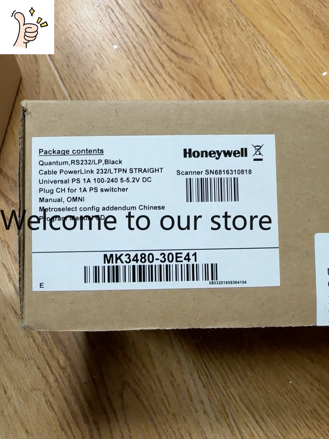 Honeywell MK3480-30E41 Inventory Cleared, Brand New And Unused