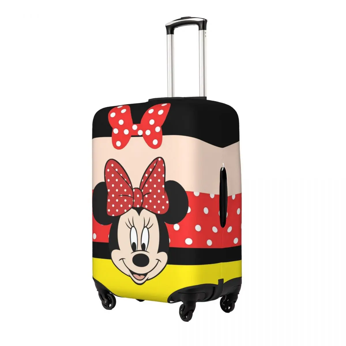 Disney Minnie Luggage Covers For Suitcases Travel Suitcase Cover Protector Fit 18-32 Inch Luggage