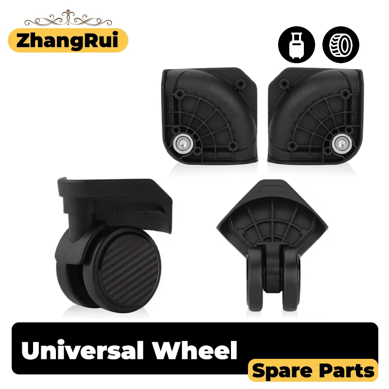 

2/4 Wheels Suitable for Baixiang NL033 Universal Wheel Luggage Accessories Wheels for Suitcase Replacement Spare Parts Mute